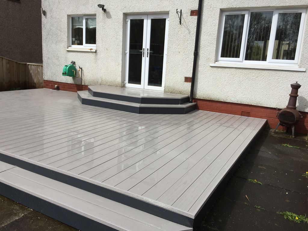 Decking Decking and Huts for You PVC and Timber Decking throughout